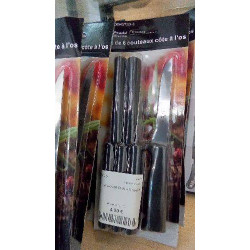 LOT DE 6 COUTEAUX A STEACK