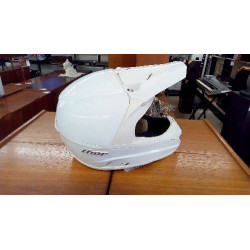 CASQUE CROSS BLANC THOR...