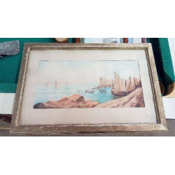 AQUARELLE ORIENTALISTE