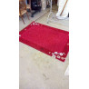 TAPIS FLEURS JAPON EN L ETAT