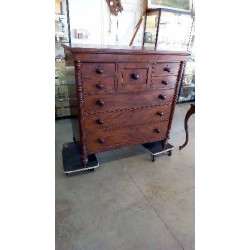 COMMODE ÉCOSSAISE ACAJOU