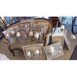 APPLIQUE SUR PANNEAU MOULURE