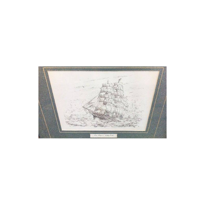 DESSIN AU CRAYON MARINE