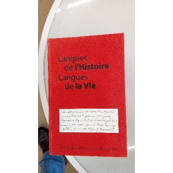 LANGUES DE L HISTOIRE...