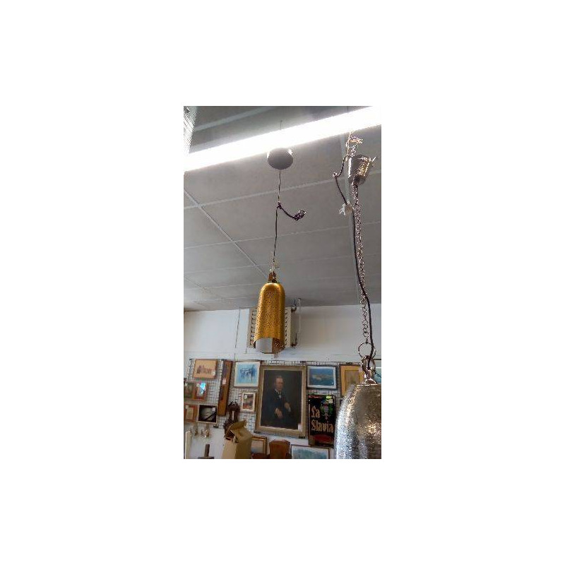 LUMINAIRE AJOURÉ LAITON 