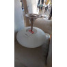 PLAFONNIER  VERRE BLANC