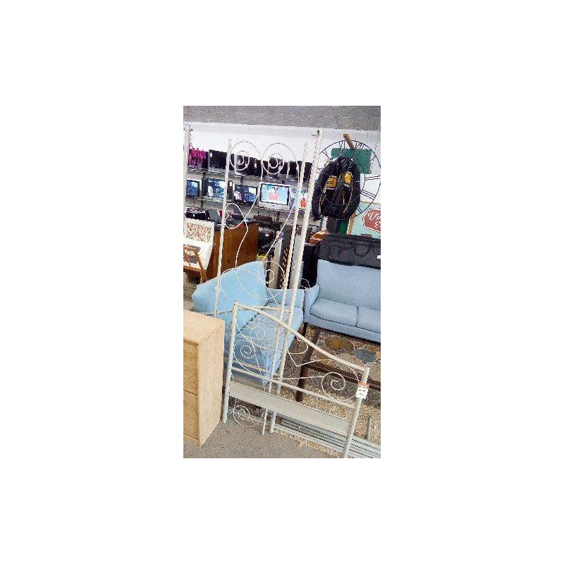 LIT BANQUETTE À BALDAQUIN 90X190