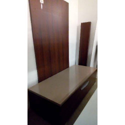 MEUBLE ÉTAGÈRE MARRON HAUT