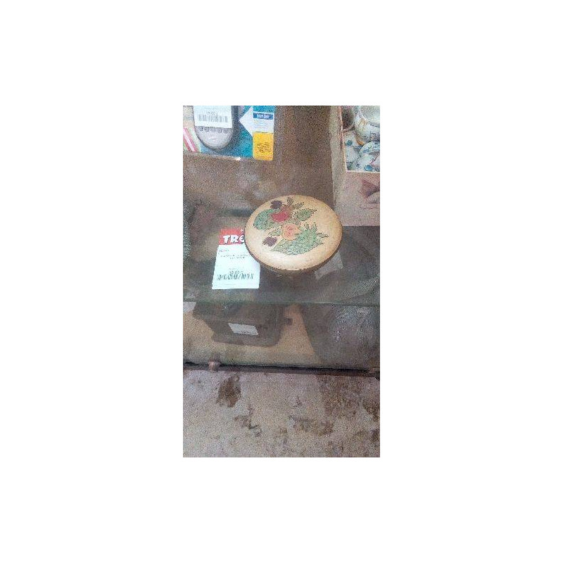 BOITE VIDE POCHE LAITON CLOISONNÉ