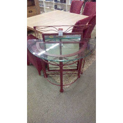 CONSOLE EN FER FORGÉ AVEC...