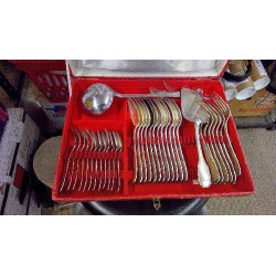 MÉNAGÈRE MÉTAL ARGENTÉ EN...