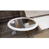 MIROIR BOIS OVALE