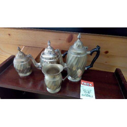 SERVICE  À  THÉ/CAFÉ MÉTAL...