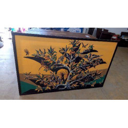 TOILE IMPRIMÉE LE CERISIER...