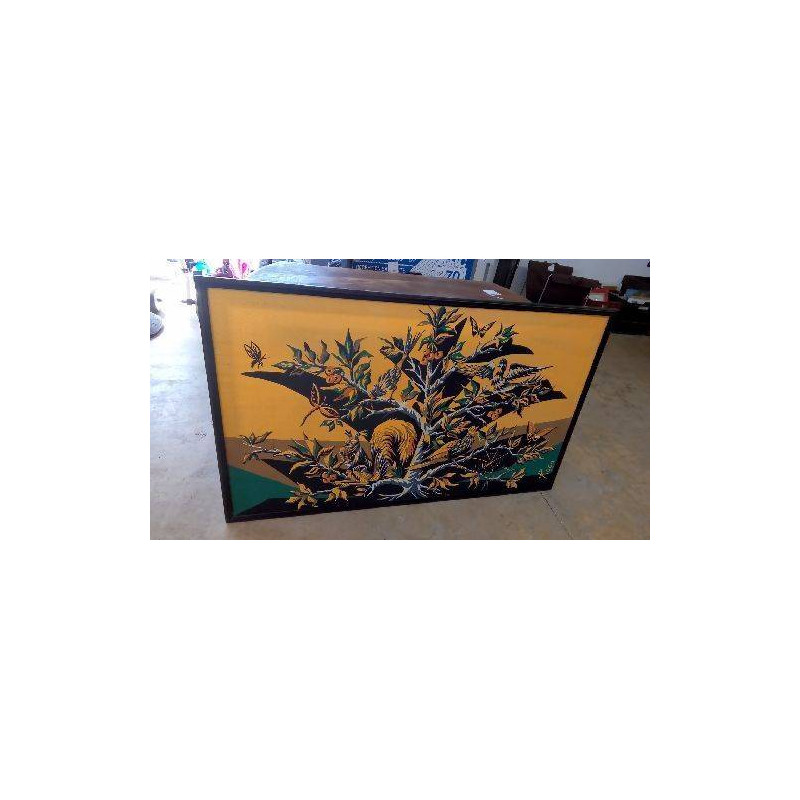 TOILE IMPRIMÉE LE CERISIER PAR ROGA