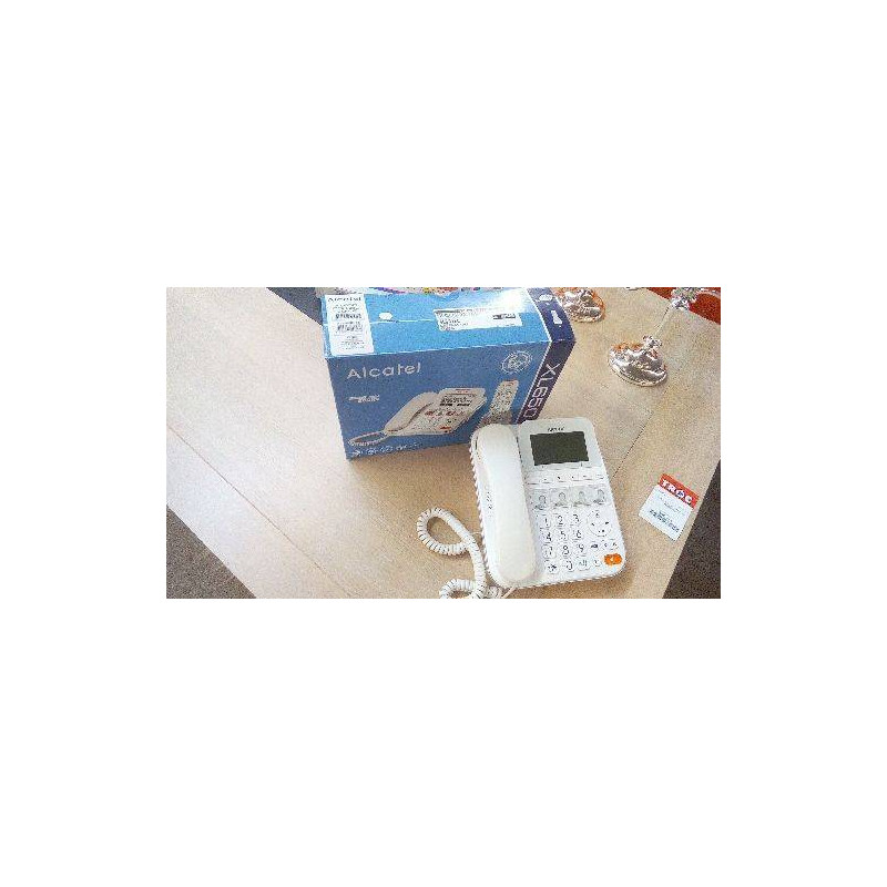 TÉLÉPHONE FILAIRE GROSSES TOUCHES ET RACCOURCIS