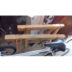 TRÉTEAUX BOIS FIXE LA PAIRE