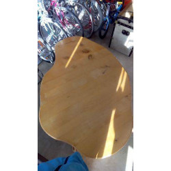 TABLE BASSE BOIS SEMI PRÉCIEUX