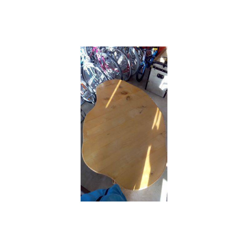 TABLE BASSE BOIS SEMI PRÉCIEUX