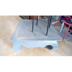 TABLE OPIUM PM PEINTE