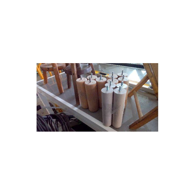 LOT DE PIEDS DE LIT BOIS