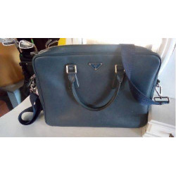 SACOCHE PRADA BLEU GRIS...