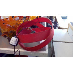 SUSPENSION TISSU ROUGE