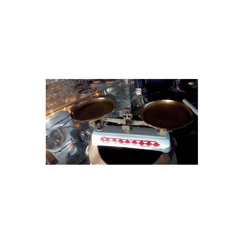 BALANCE ROBERVAL ÉMAILLÉE