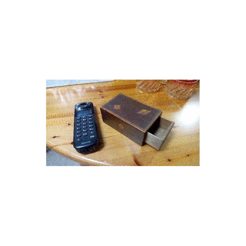 PETITE BOITE MARQUETERIE SECRÈTE