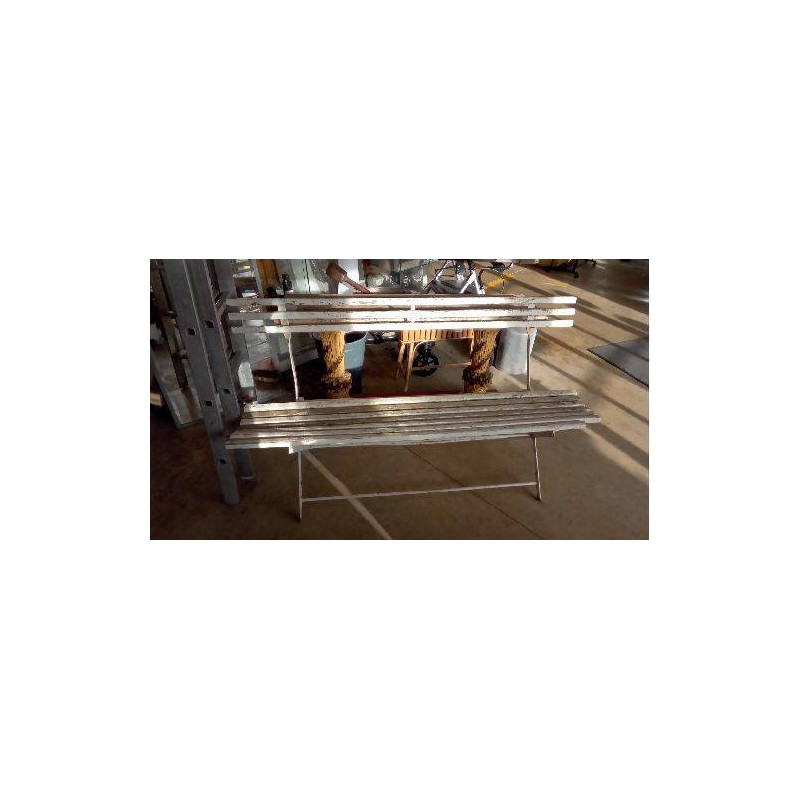 BANC DE JARDIN ANCIEN PLIANT