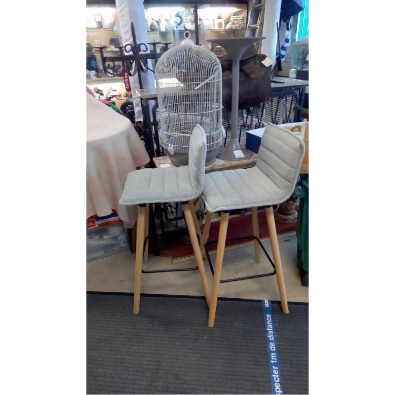 SIÈGE DE BAR TISSU LA PAIRE