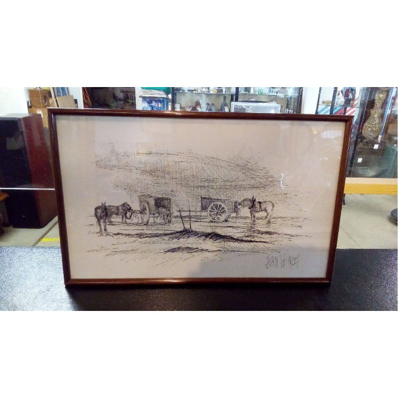 DESSIN GOEMONNIERS  JEAN VERCEL ( FILS DE ROGER VERCEL)