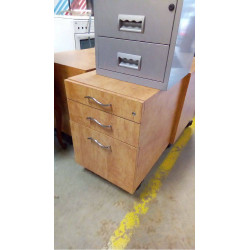 CAISSON DE BUREAU PLACAGE BOIS