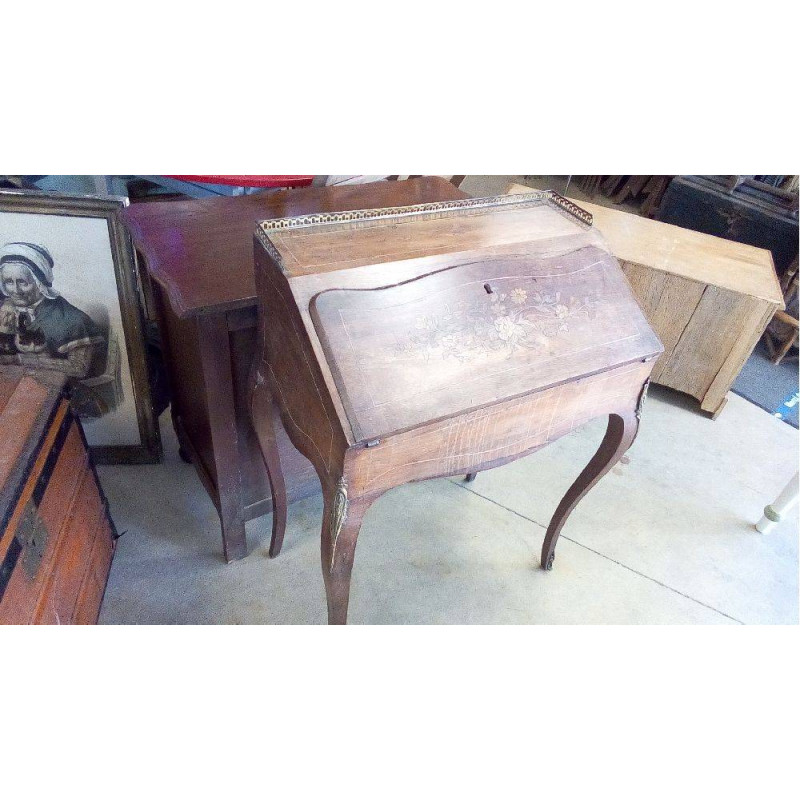 SECRÉTAIRE DOS D\'ÂNE AVEC GALERIE