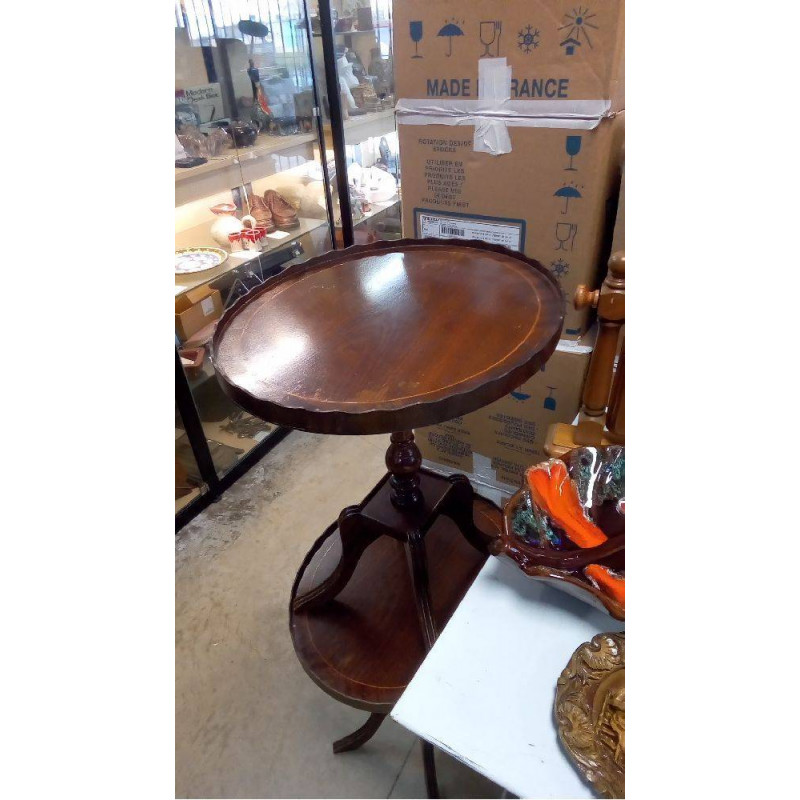 GUERIDON BOIS ANGLAIS