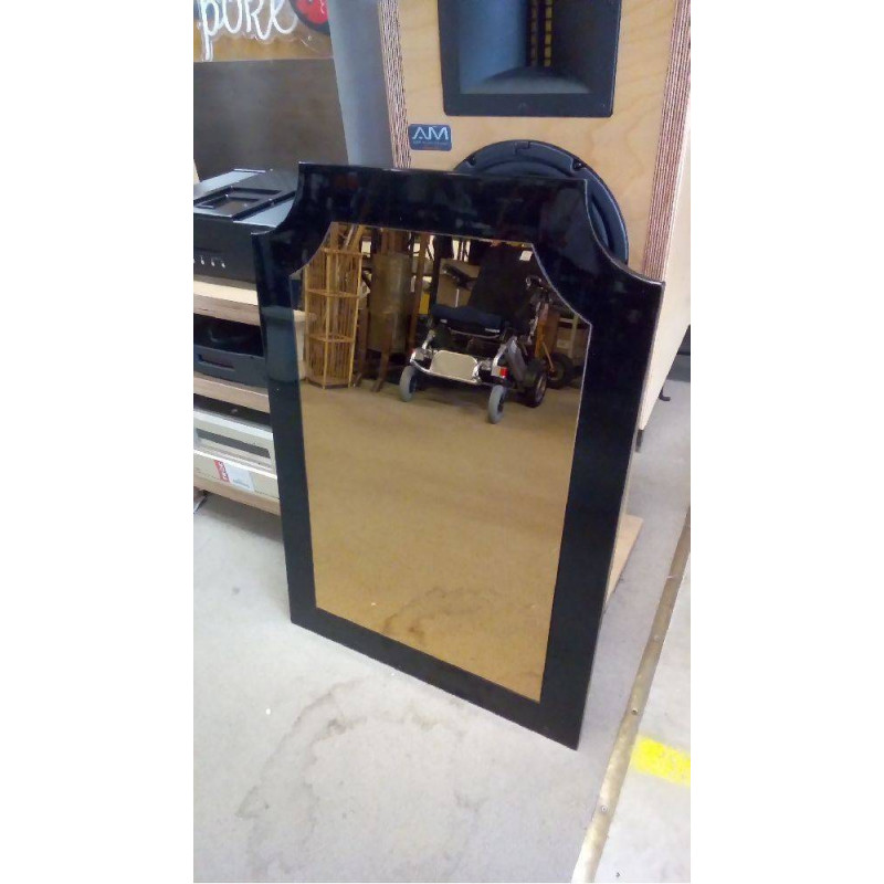 MIROIR BRONZE LAQUÉ ANNÉES 8P