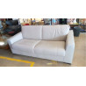 CANAPÉ NATUZZI  CUIR BEIGE CONVERTIBLE 160CM