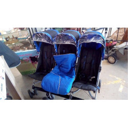 POUSSETTE TRIPLE AVEC...