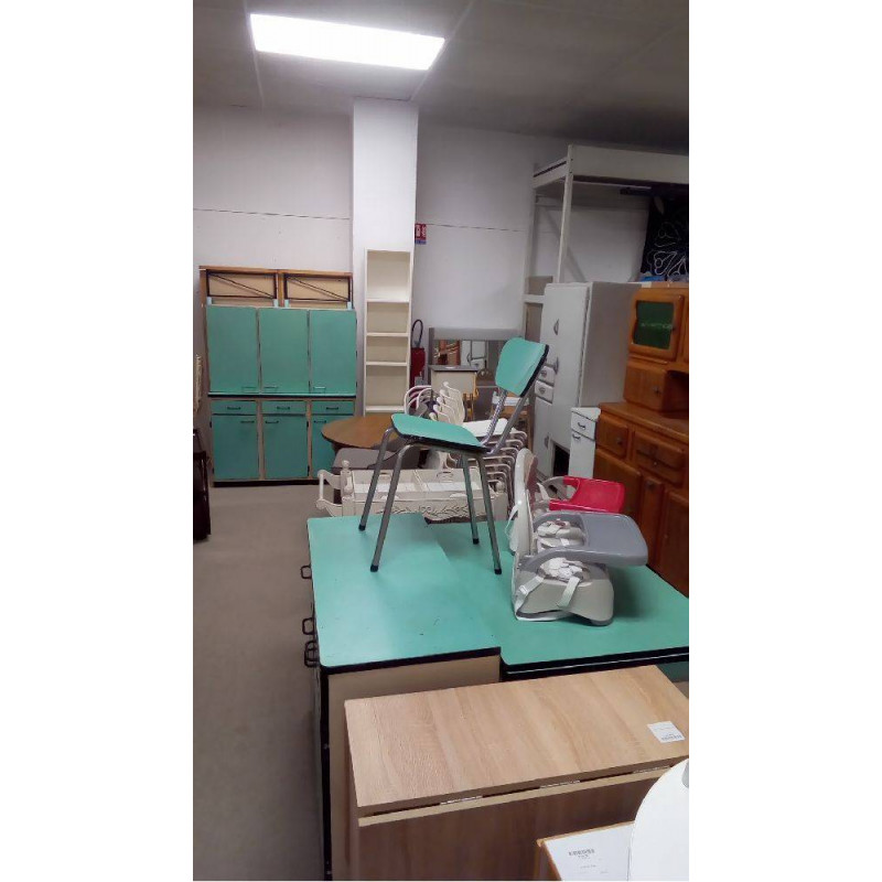 ENSEMBLE FORMICA VERT 5 ÉLÉMENTS