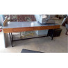 CONSOLE/BUREAU VINTAGE 2 TIROIRS 