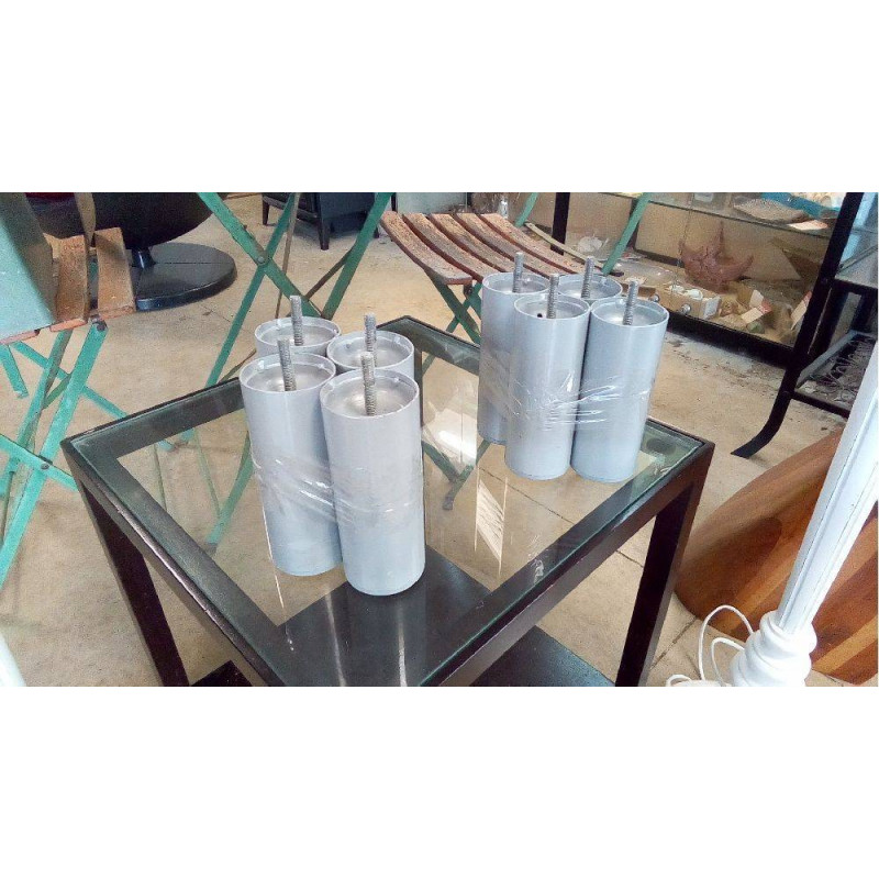 JEU DE PIEDS DE LIT MÉTAL