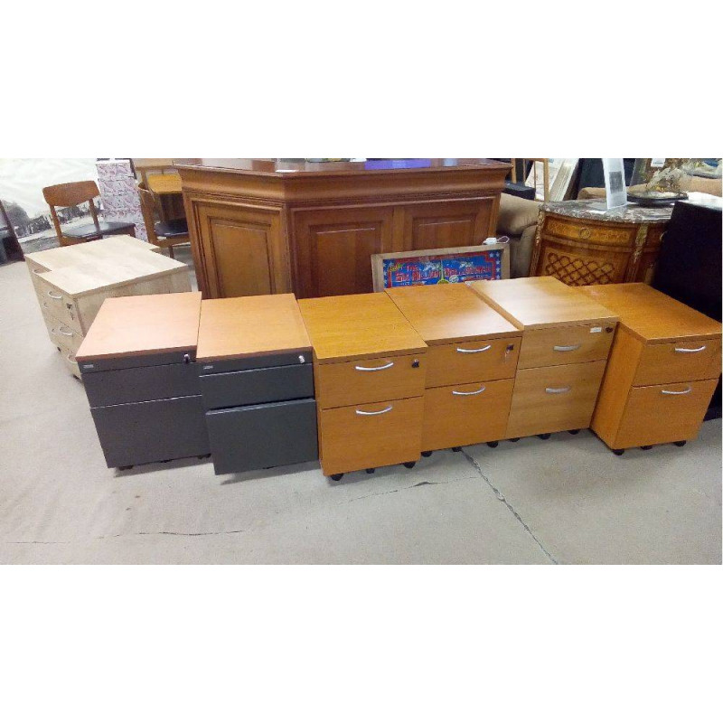 CAISSON À ROULETTES BUREAU CLÉ