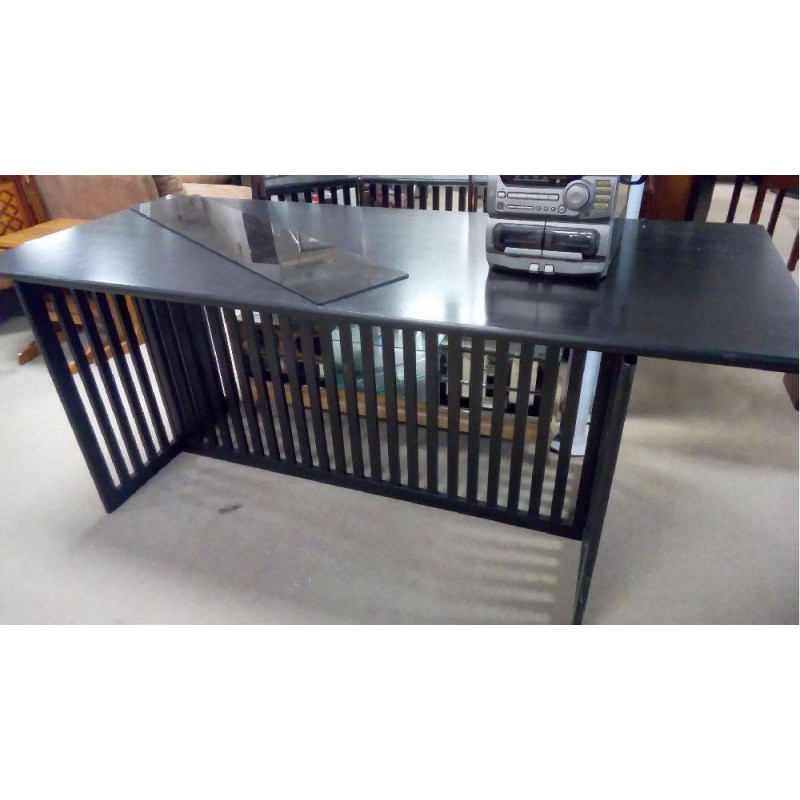 TABLE ANNÉES 80 NOIRE