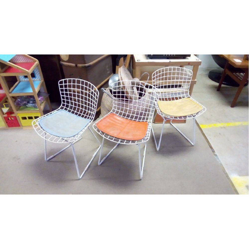 CHAISE D\'ENFANT HARRY BERTOIA ED.KNOLL ACHETÉE USA 1970