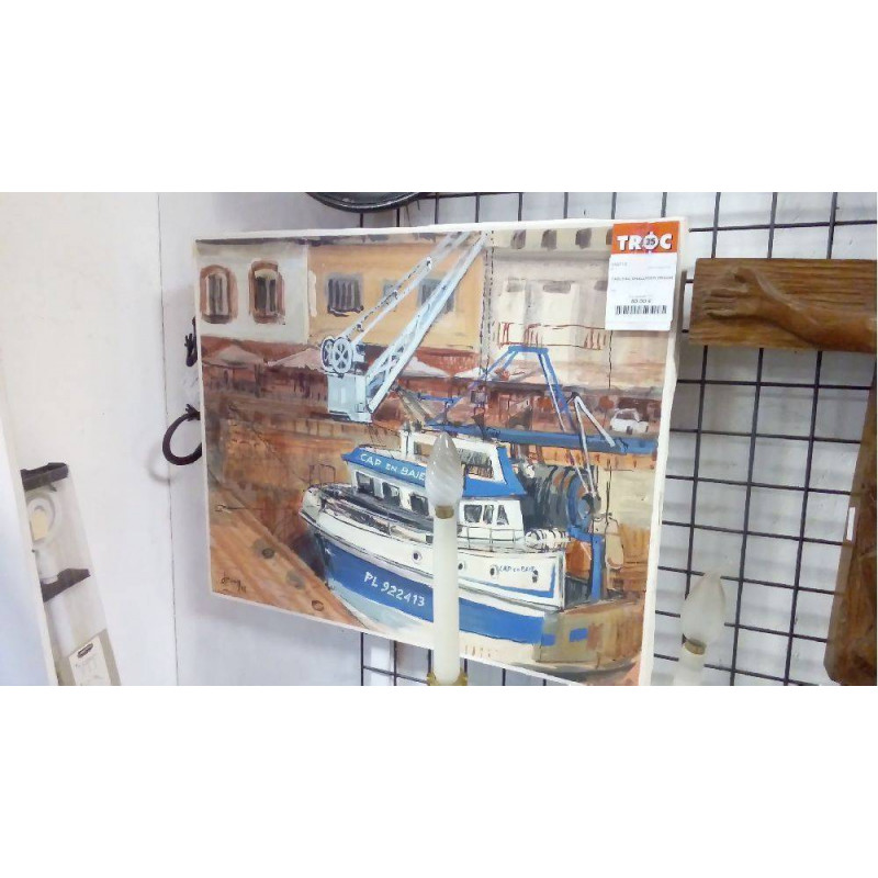 TABLEAU CHALUTIER DRUON