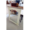 MIROIR BOIS COULEUR IVOIRE GRANGE