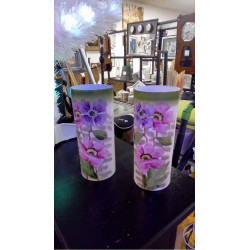 PAIRE DE VASES PORCELAINE...