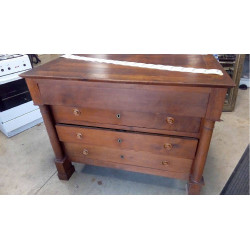 COMMODE EMPIRE MERISIER 4...