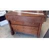 COMMODE EMPIRE MERISIER 4 TIROIRS