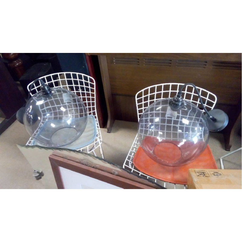 PLAFONNIER VERRE BOULE